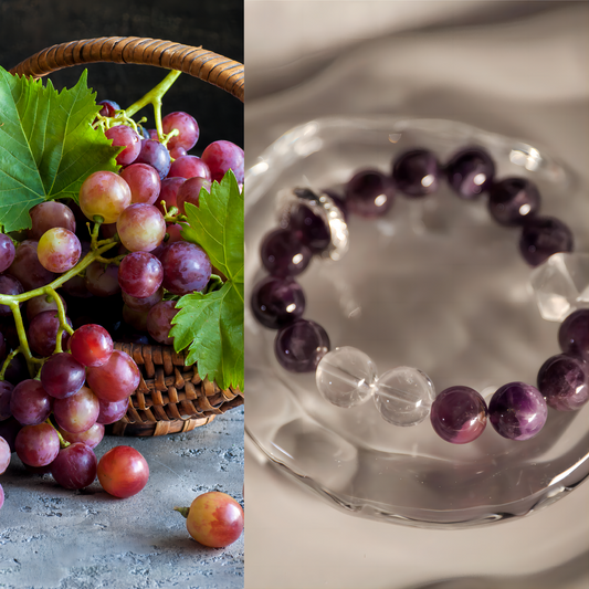 Beginner-Friendly DIY Purple Grape Bracelet Kit – Easy and Elegant