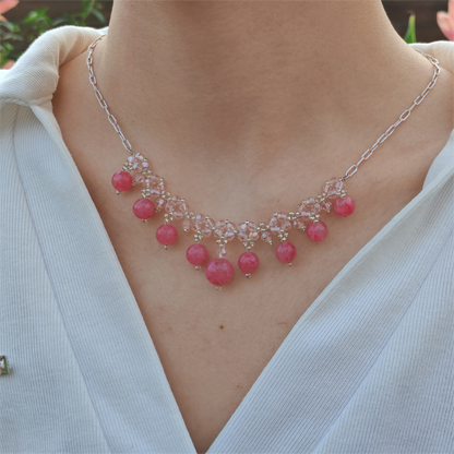 “Iced Berries” DIY Necklace Kit – Craft Your Own Blossoming Beauty!