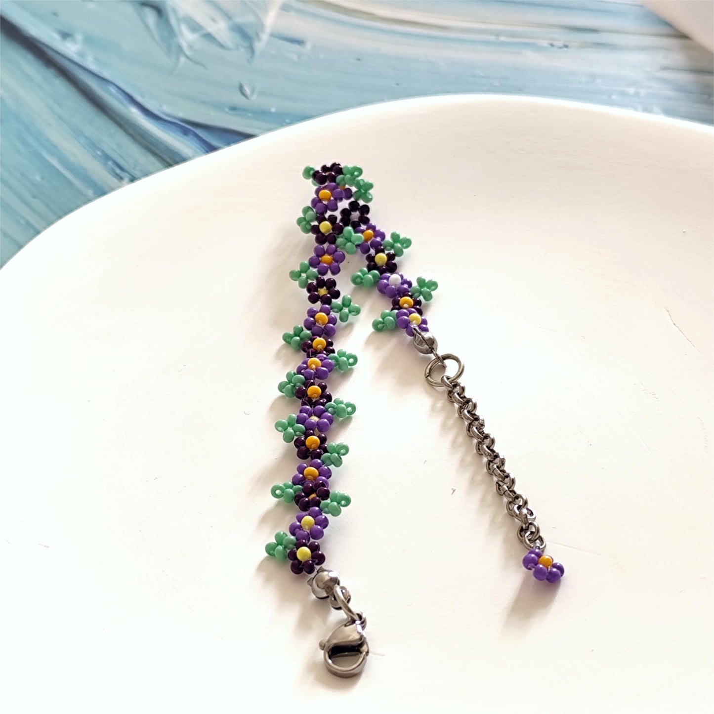 "Mardi Gras" DIY Bracelet Kit | Friendship Bracelet | Perfect Gift