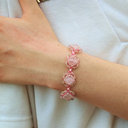 Create Your Own Cherry Blossom-Inspired Bracelet: Totally Smitten in Pink DIY Kit