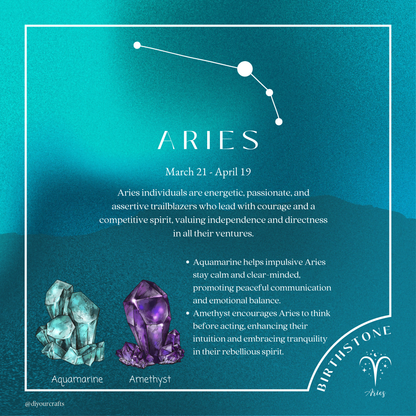 ♈️Stellar Aries: Ignite Your Zodiac Aura with the Aries Crystal Kit