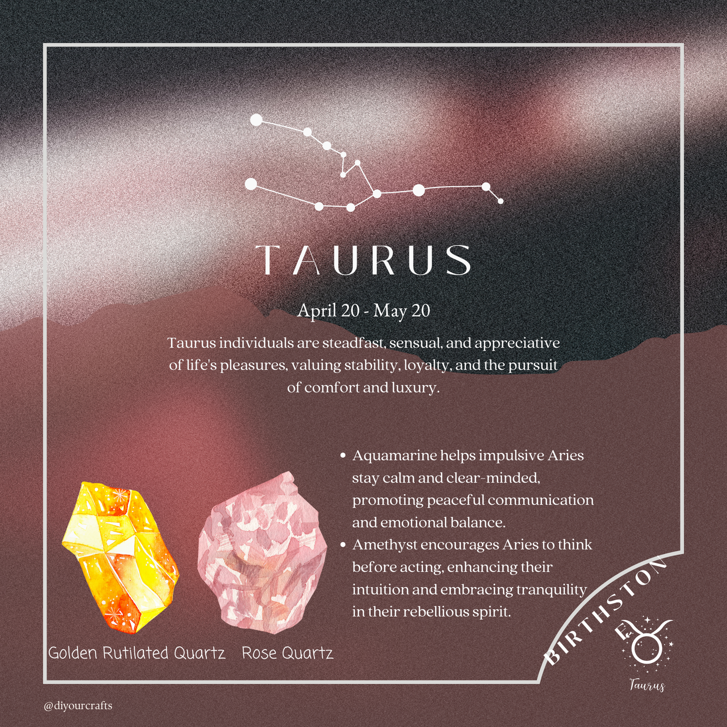 ♉️Taurus Exclusive Crystal Kit - A Harmonious Blend for the Earth Sign