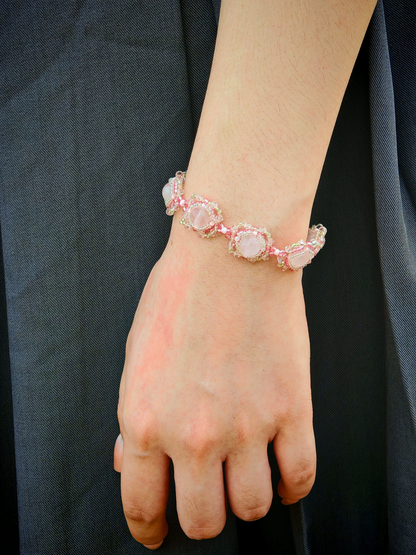 Create Your Own Cherry Blossom-Inspired Bracelet: Totally Smitten in Pink DIY Kit