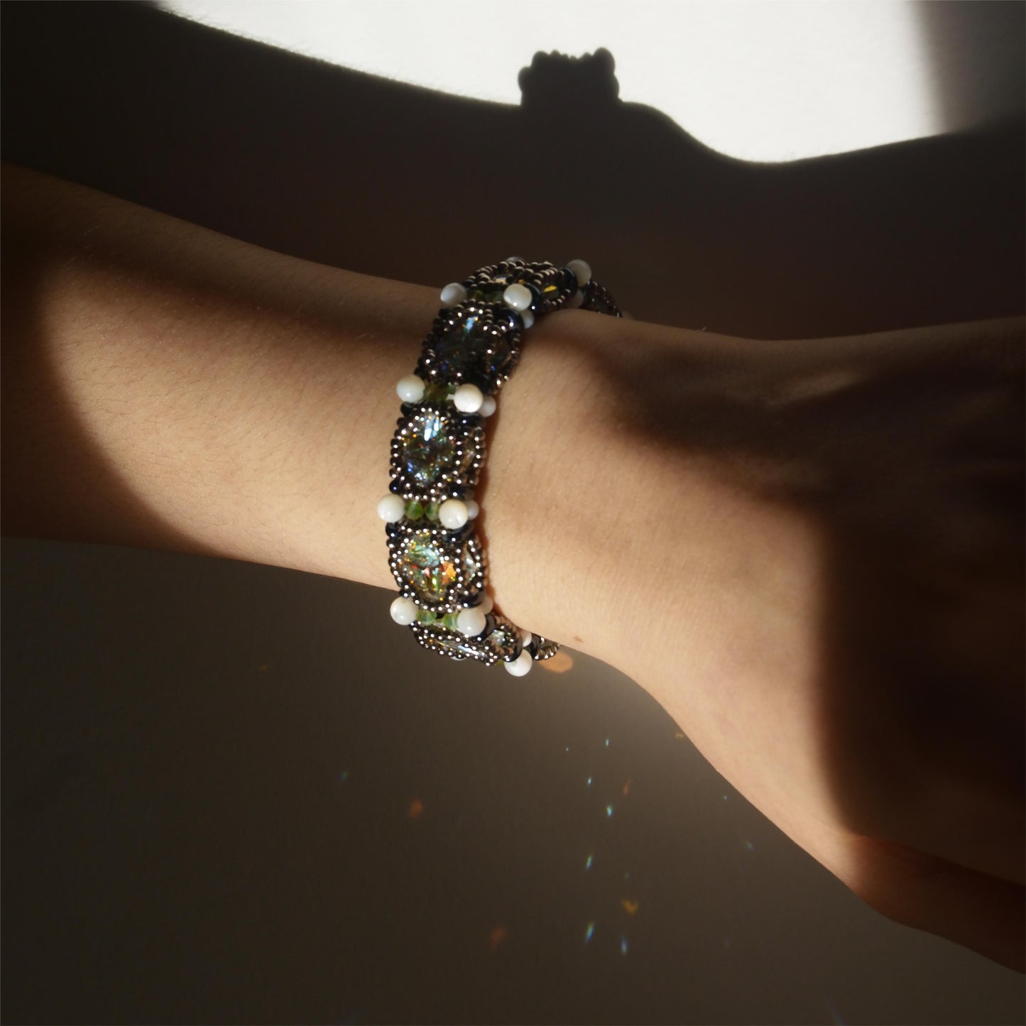 Celestial Radiance: Galaxy-Inspired Bracelet/Watch Chain Materials Kit