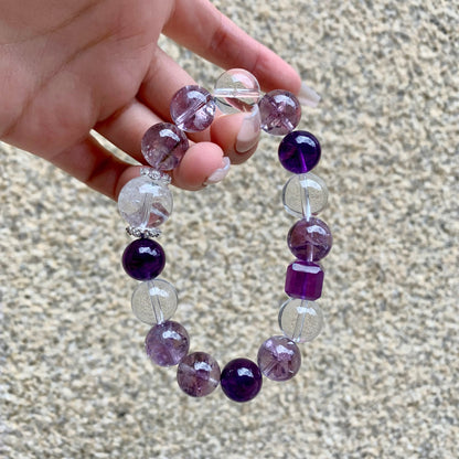 Create Stunning Jewelry with Natural Amethyst Beads – 4 Unique Varieties & 6 Versatile Sizes for DIY Lovers!