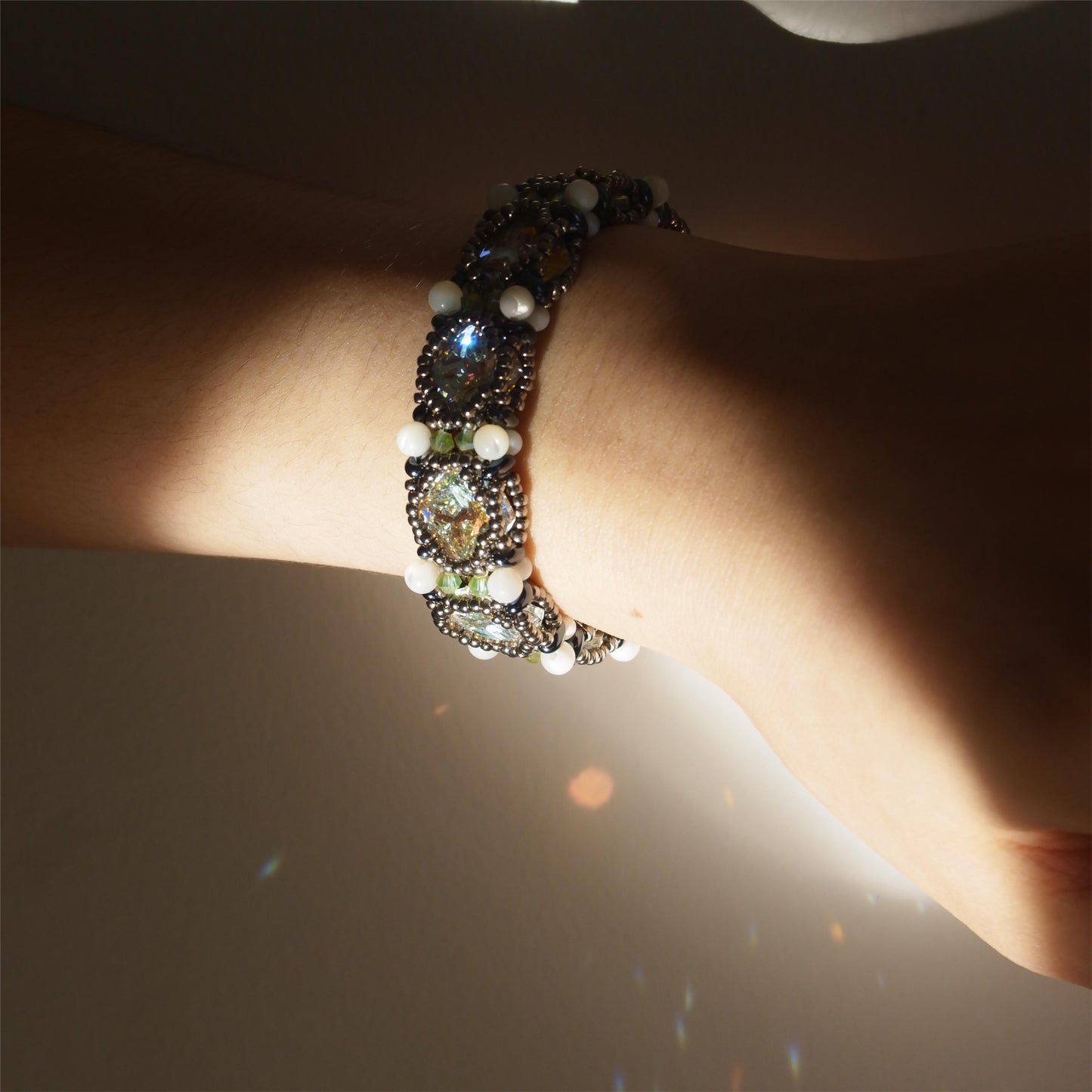 Celestial Radiance: Galaxy-Inspired Bracelet/Watch Chain Materials Kit