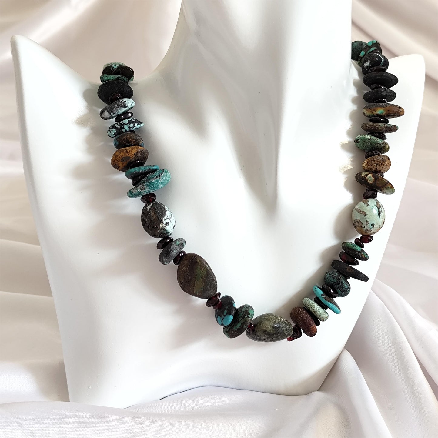 Earthbound Oasis Turquoise Necklace Kit – Vintage-Inspired DIY Jewelry